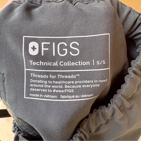 Figs Pisco Technical Collection Scrub Pants Size Small Short - Picture 6 of 6